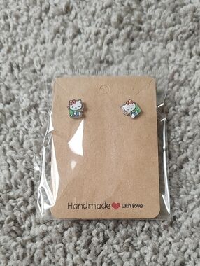 Hello Kitty Stud Earrings